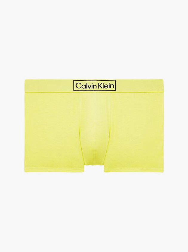 Calvin Klein USA Reimagined Heritage Mens Trunks Yellow 4395281-CU